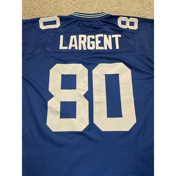 Mitchell & Ness Largent Seattle Seahawks NFL 1985 Jersey Stitched Mens Sz Large - Picture 6 of 6